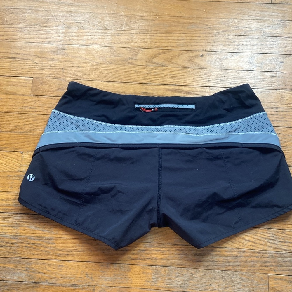 Women's Black and Gray lululemon Shorts